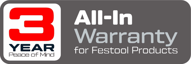 Festool all-in warranty