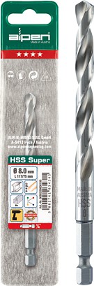 Alpen 952 series drill bit with hexagonal shank