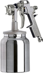 Suction feed spray gun