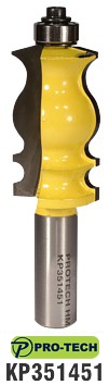 Classical cove edge profile bit by Pro-Tech