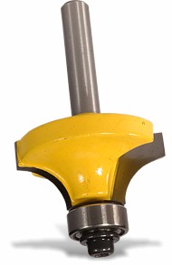 Corner round router bit