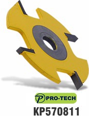 4 Wing slot cutter bit replacement blade by Pro-Tech